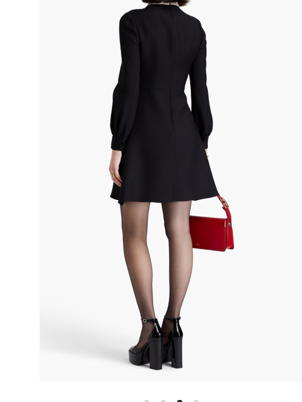 Valentino Garavani butterfly wool blend dress - Picture 2 of 4